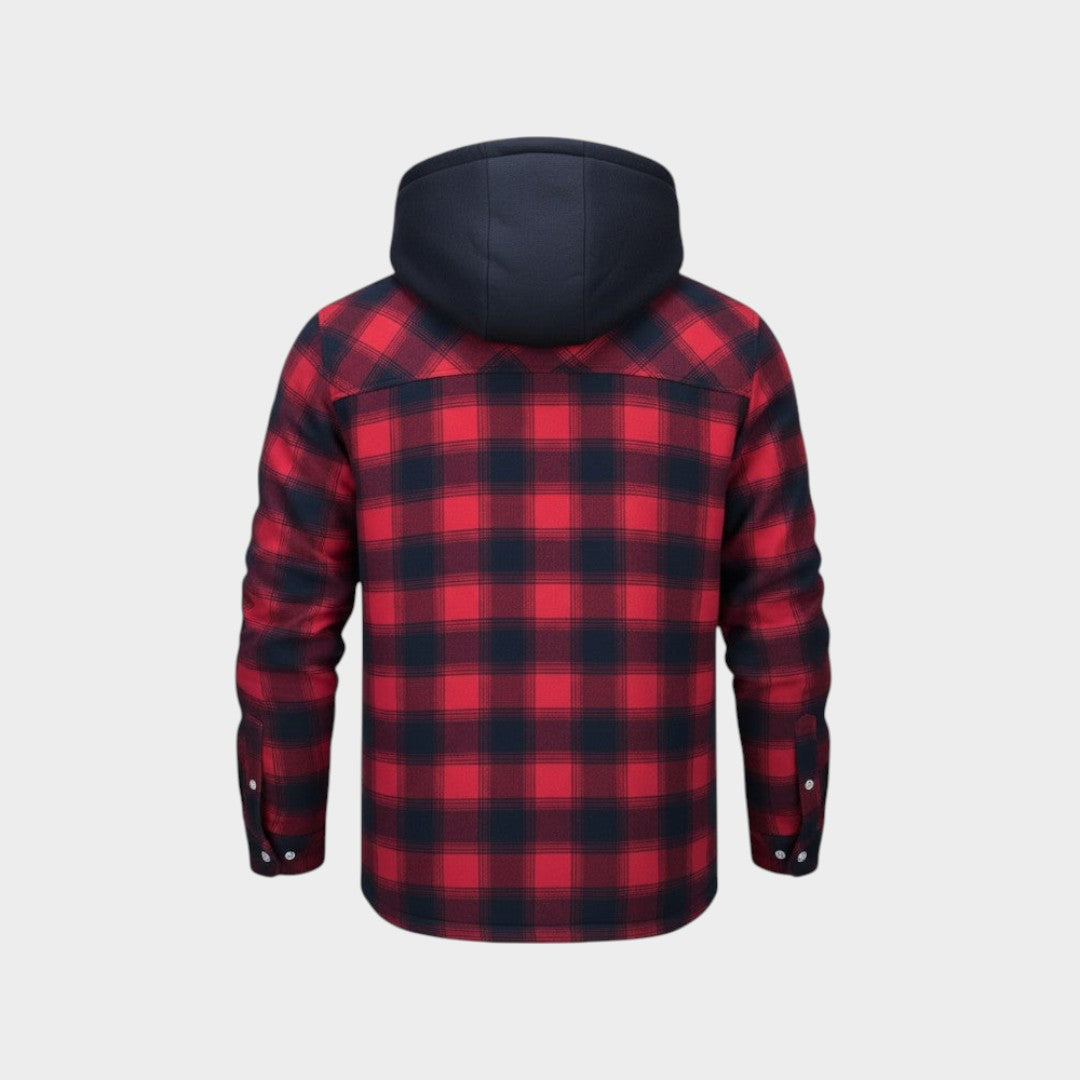 MaisonNox®  | Warme herenjas van premium wolmix