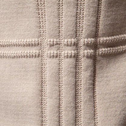 MaisonNox®| Katoenen herentrui met streepdesign