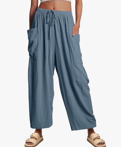 MaisonNox®| Zomerbroek met Wijde Pijpen voor Maximale Comfort en Elegante Dagstijl