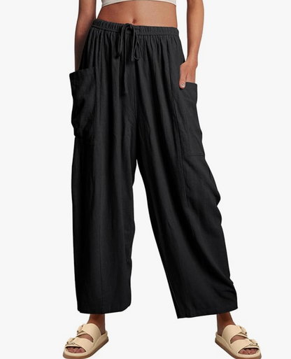 MaisonNox®| Zomerbroek met Wijde Pijpen voor Maximale Comfort en Elegante Dagstijl