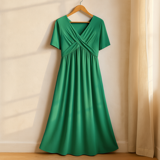 maisonnox® | Elegante Jurk met Flatterende Buikbedekking