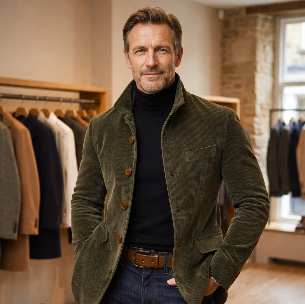 MaisonNox® | Stijlvolle vintage geïnspireerde jas voor heren
