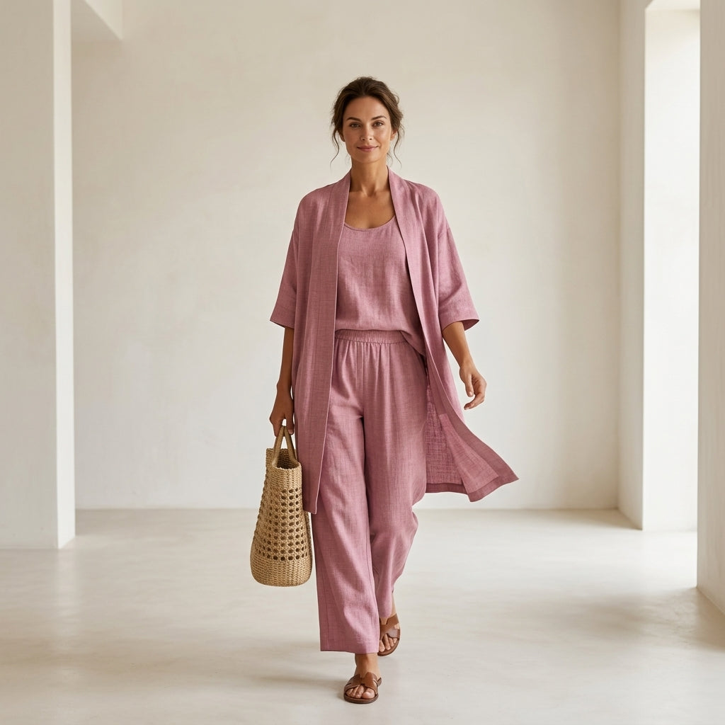 maisonnox® | Elegante en Verfijnde Linnen Set