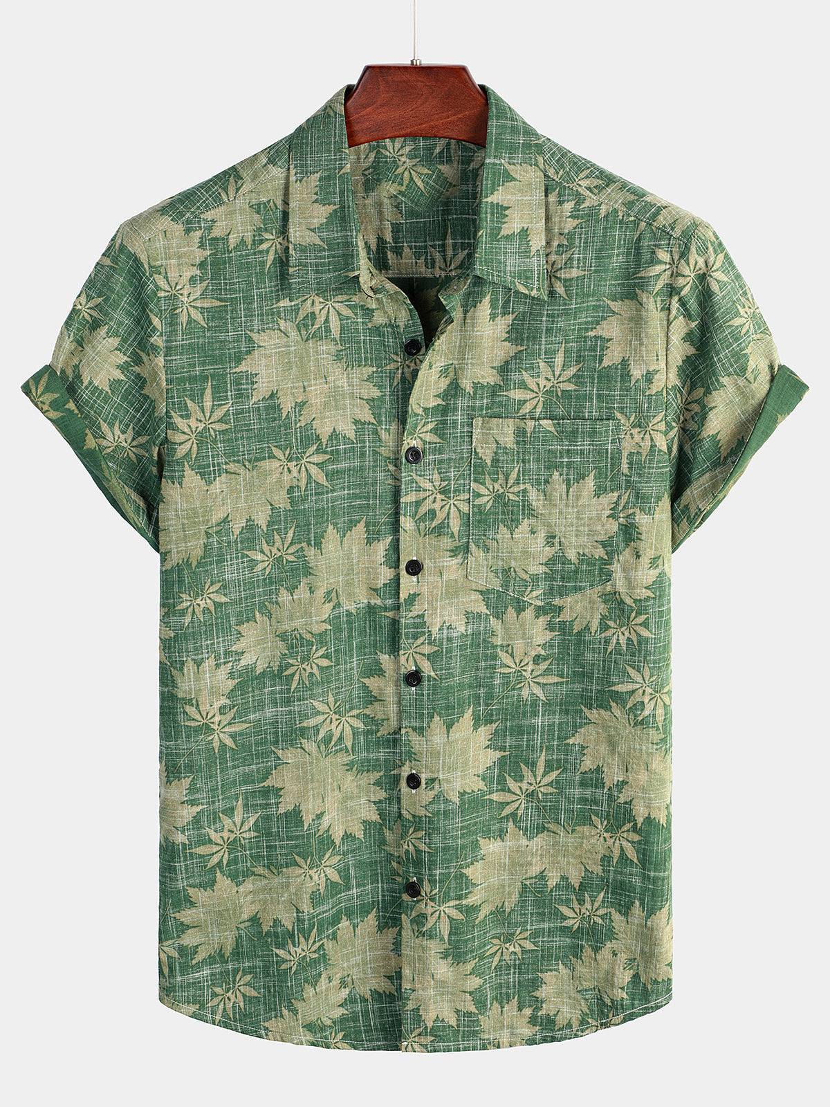 MaisonNox® | Katoenen Hawaii Overhemd met Korte Mouwen