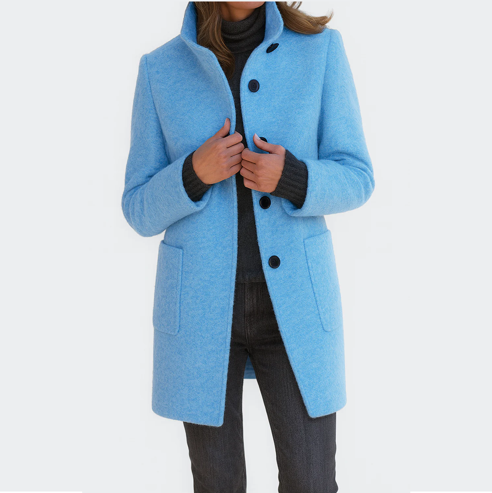 MaisonNox® | Klassieke wollen jas
