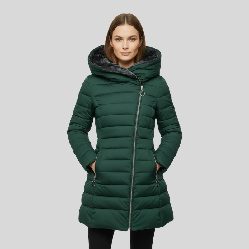 MaisonNox® | Gewatteerde jas met fleece voering