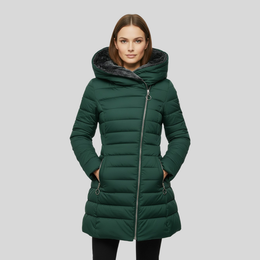 MaisonNox® | Gewatteerde jas met fleece voering