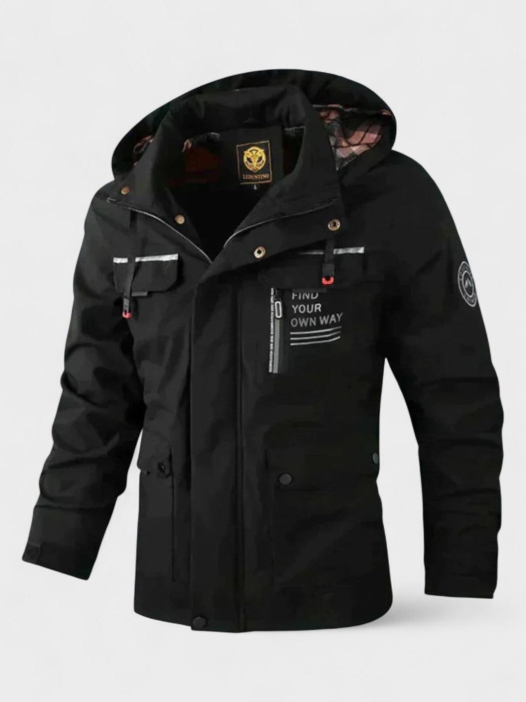 MaisonNox®  | Winterjas voor mannen met capuchon