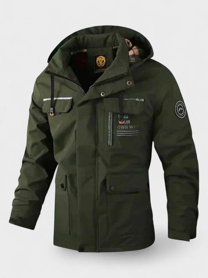 MaisonNox®  | Winterjas voor mannen met capuchon