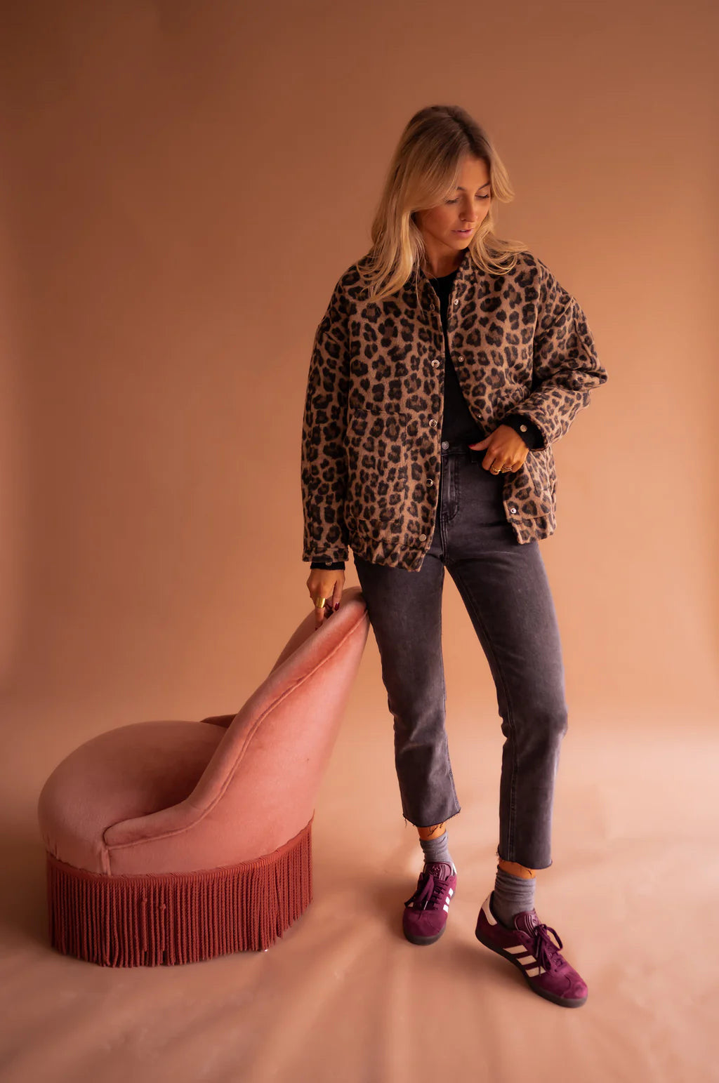 MaisonNox® | Leoprint en veelzijdige jas