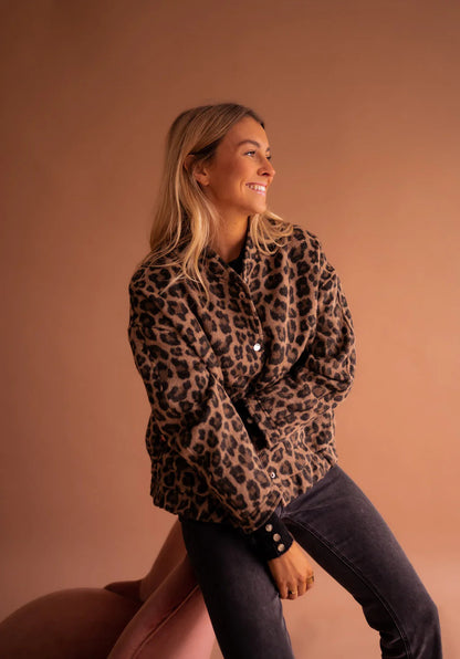 MaisonNox® | Leoprint en veelzijdige jas