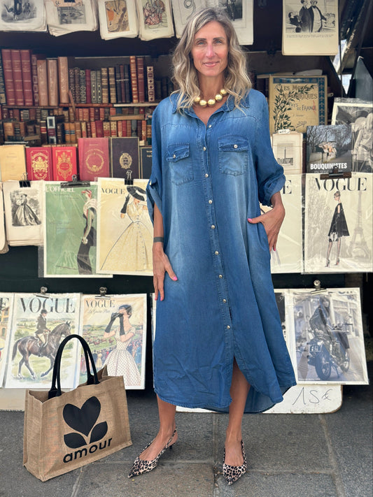 maisonnox® | Saint Tropez Tencel-jurk