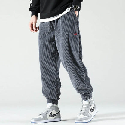 MaisonNox® | Heren Joggingbroek van Ribfluweel