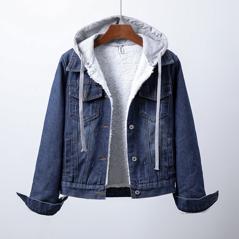 MaisonNox®| Denim Jas met Warme Voering en Casual Stijl