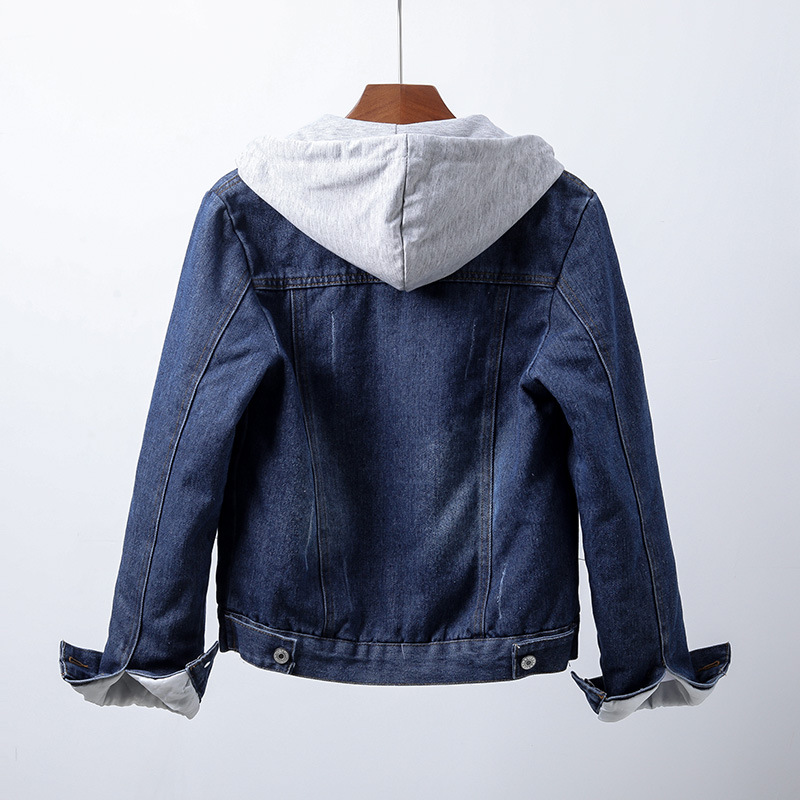 MaisonNox®| Denim Jas met Warme Voering en Casual Stijl