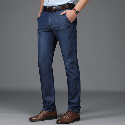 MaisonNox® | Jean Van Rekbaar Denim Met Een Klassieke Pasvorm Voor Mannen