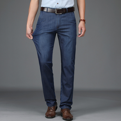 MaisonNox® | Jean Van Rekbaar Denim Met Een Klassieke Pasvorm Voor Mannen