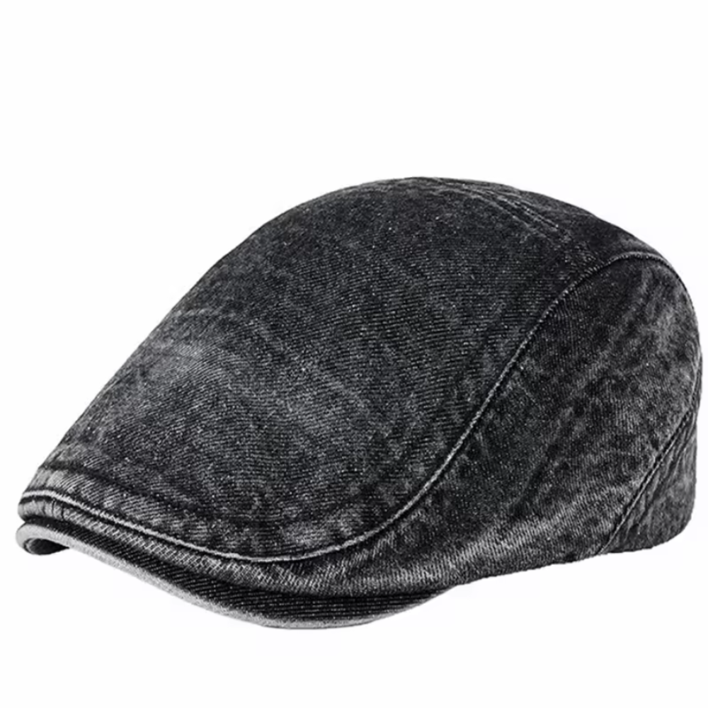 maisonnox® | Denim Flat Cap met Vintage Uitstraling (TIJDELIJK 1+1 GRATIS!)