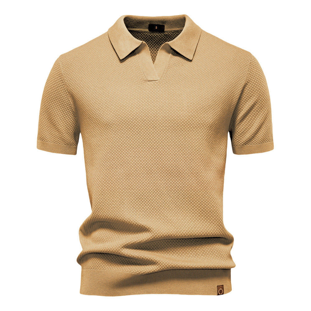 MaisonNox® | Elegante polo met korte mouwen