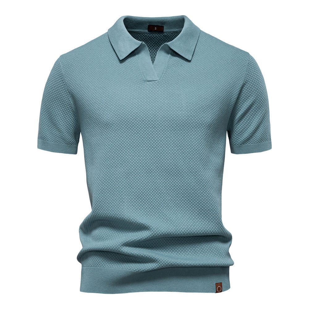 MaisonNox® | Elegante polo met korte mouwen