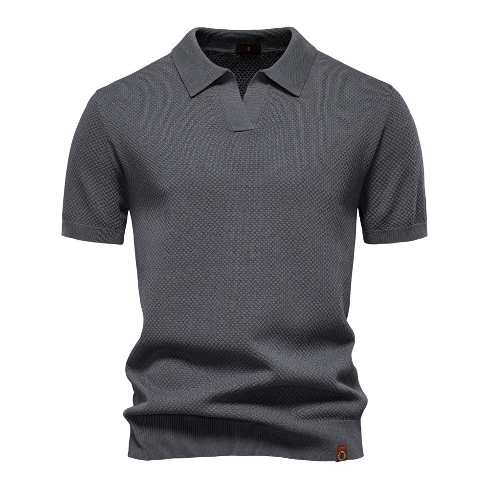 MaisonNox® | Elegante polo met korte mouwen