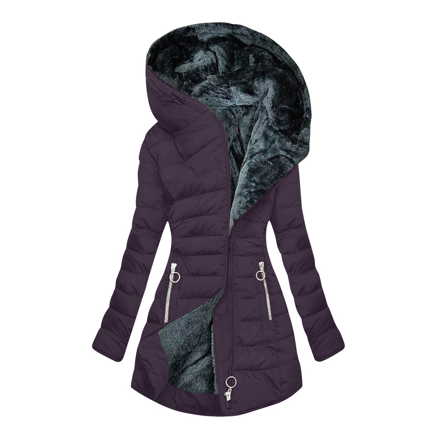 MaisonNox®| Lange Winterjas met Warmtebescherming en Elegante Dagelijkse Stijl