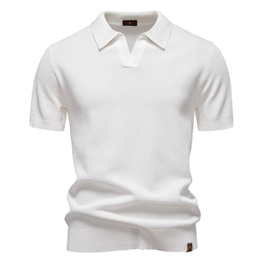MaisonNox® | Elegante polo met korte mouwen