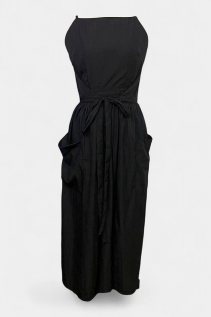 MaisonNox® | Lange Jurk met Verstelbare Lussen voor Romantische Stijl en Zomerse Comfort