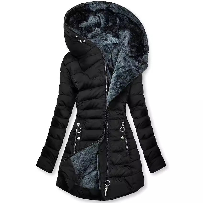 MaisonNox®| Lange Winterjas met Warmtebescherming en Elegante Dagelijkse Stijl
