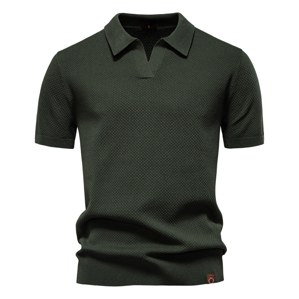 MaisonNox® | Elegante polo met korte mouwen
