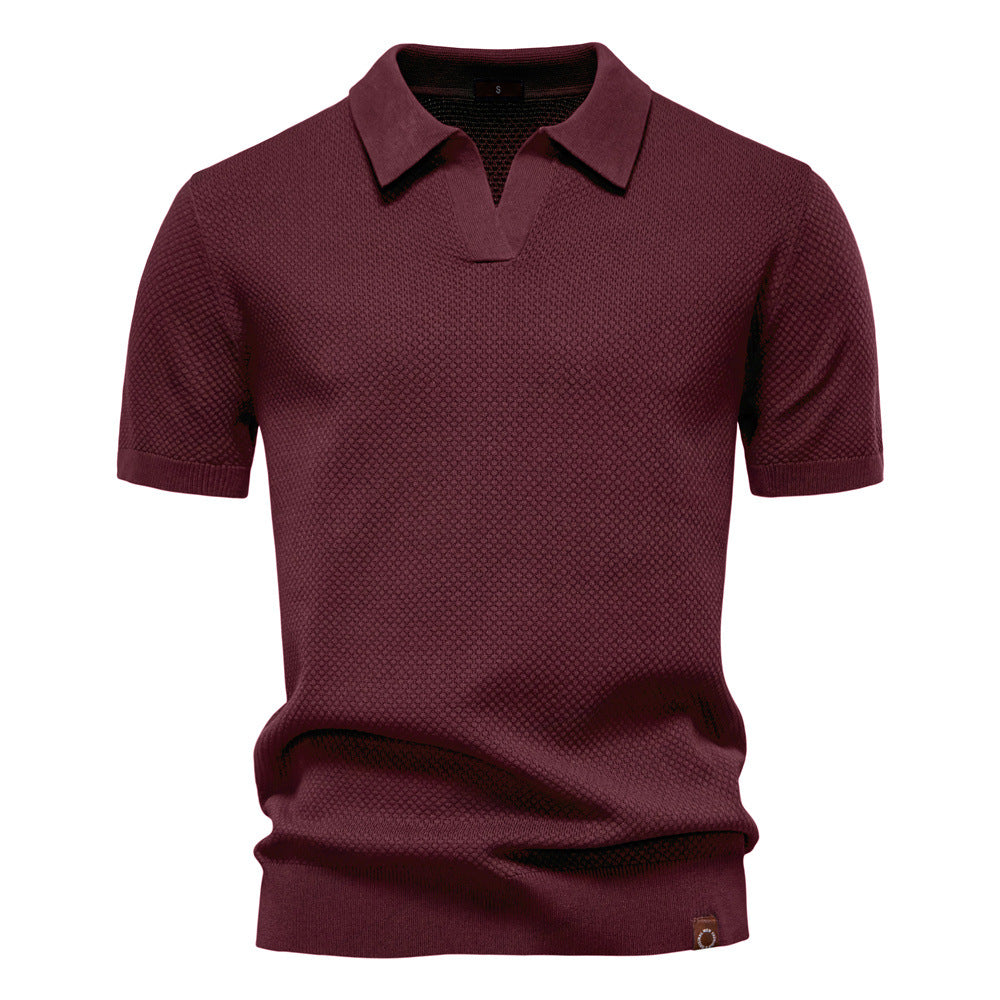 MaisonNox® | Elegante polo met korte mouwen