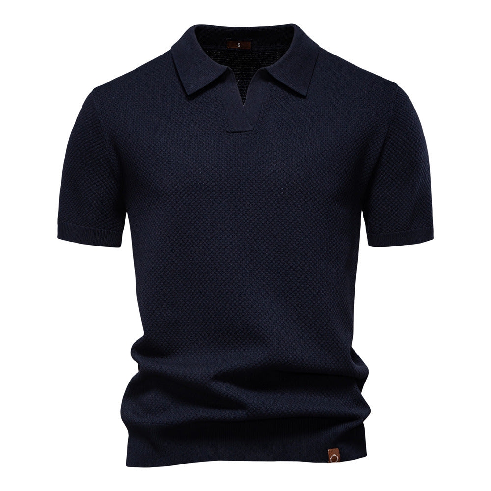 MaisonNox® | Elegante polo met korte mouwen