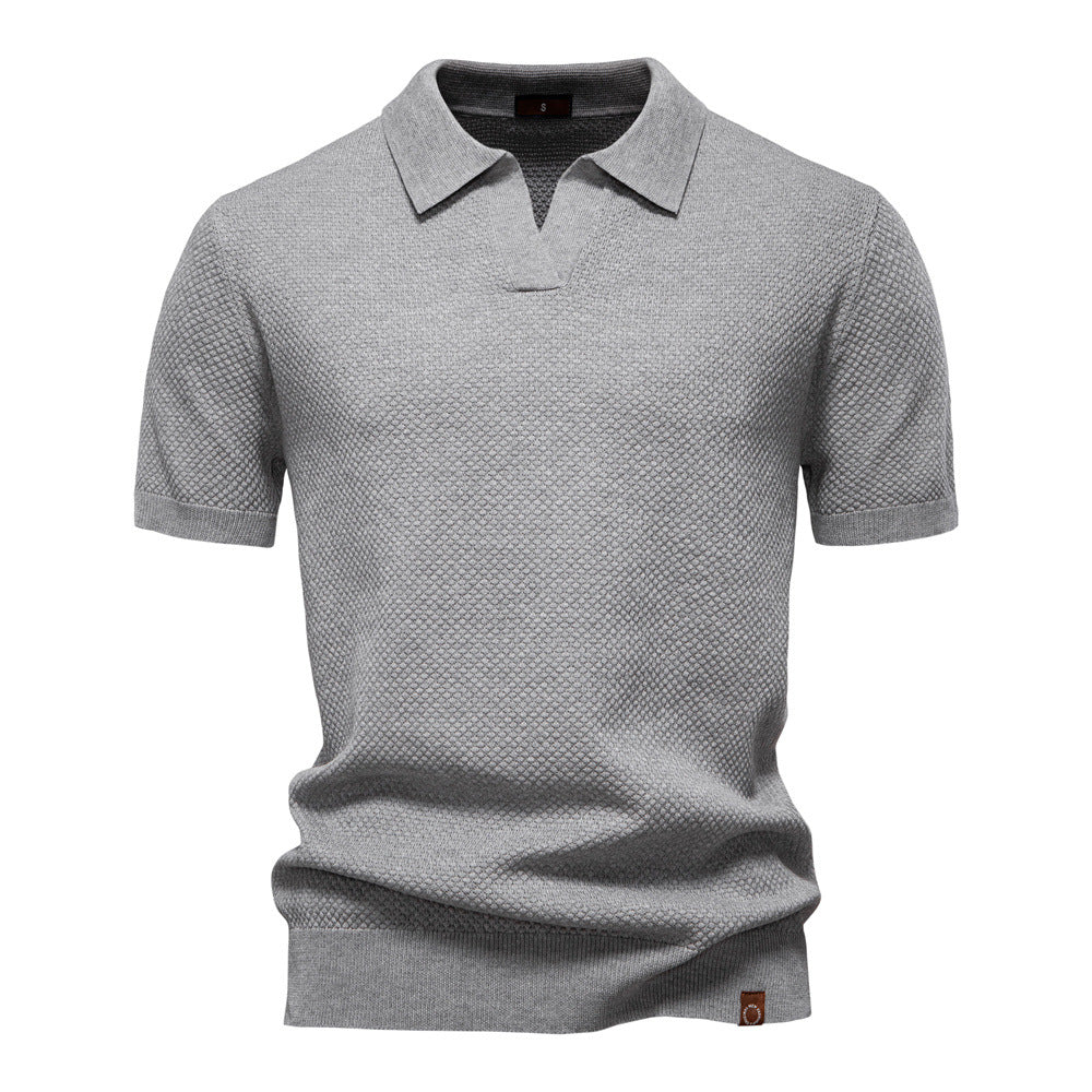 MaisonNox® | Elegante polo met korte mouwen