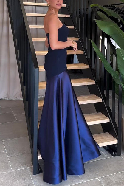 MaisonNox®  | Strapless jurk die je vrouwelijkheid omarmt met elegantie en lichtheid