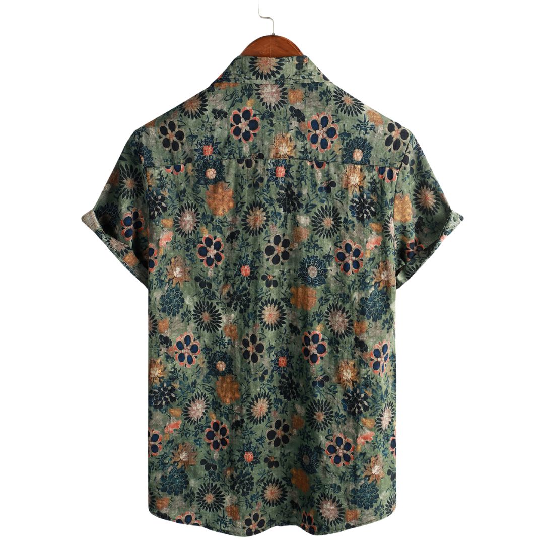 MaisonNox® | Katoenen Hawaii Overhemd met Korte Mouwen