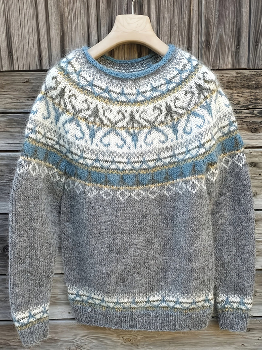 MaisonNox®– Warme trui met zachte winterdetails