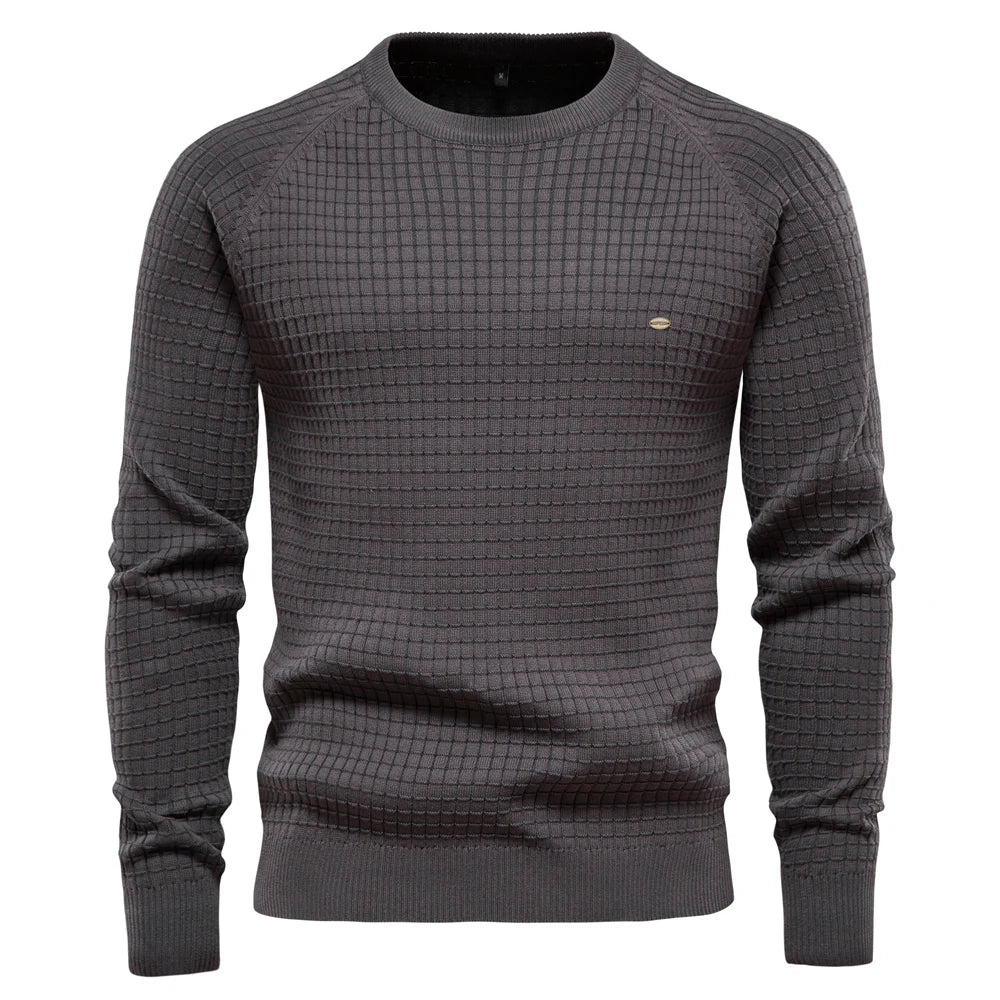 MaisonNox®| Herentrui met ruitpatroon