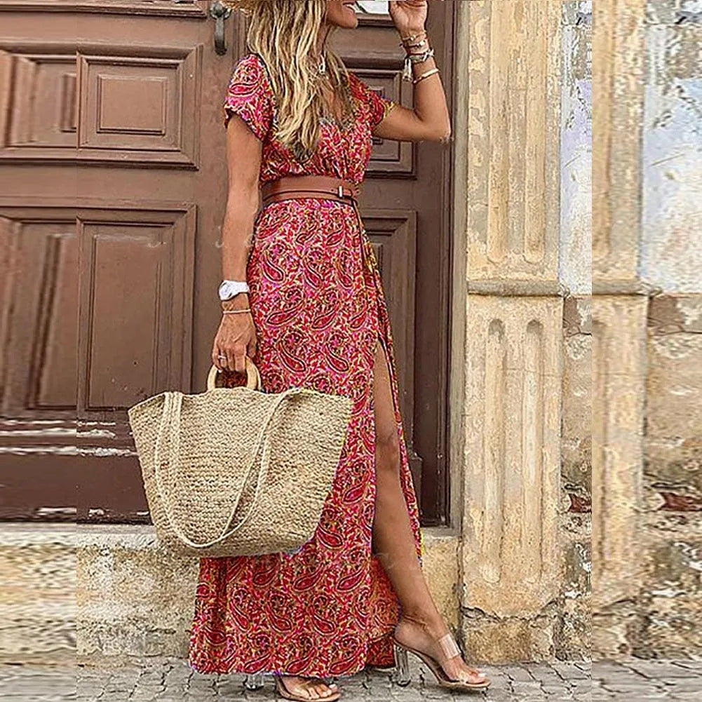 maisonnox® | Bohemian maxi-jurk