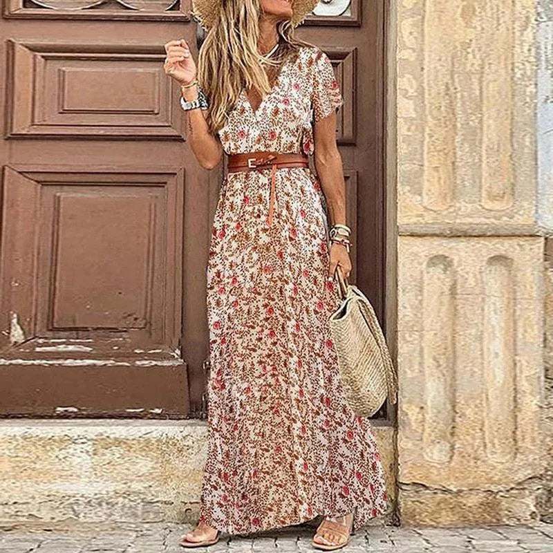 maisonnox® | Bohemian maxi-jurk