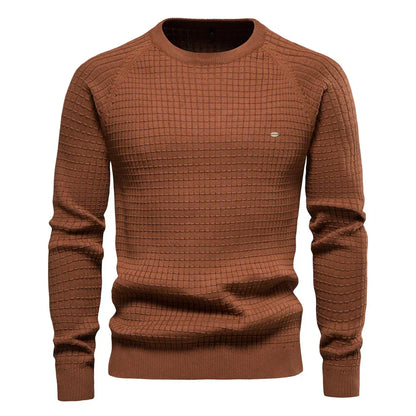 MaisonNox®| Herentrui met ruitpatroon