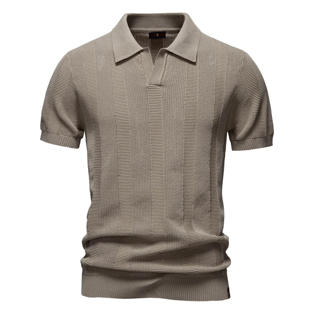 MaisonNox® | Katoenen Gestreepte Polo