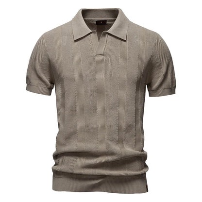 MaisonNox® | Katoenen Gestreepte Polo