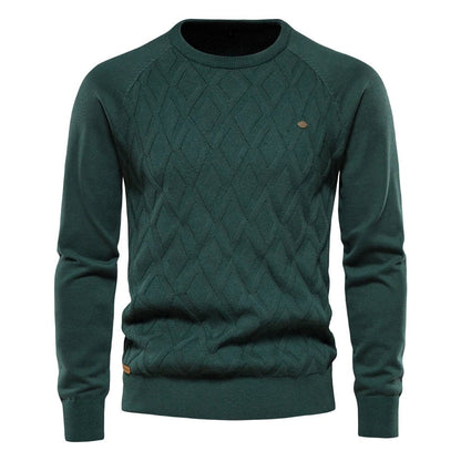 MaisonNox®| Herenpullover met Ruitpatroon