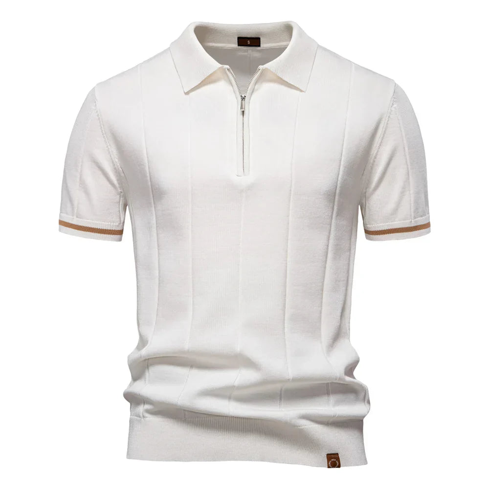 MaisonNox® | Zomerse Polo met Rits
