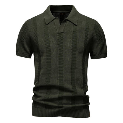 MaisonNox® | Katoenen Gestreepte Polo