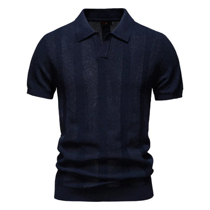 MaisonNox® | Katoenen Gestreepte Polo
