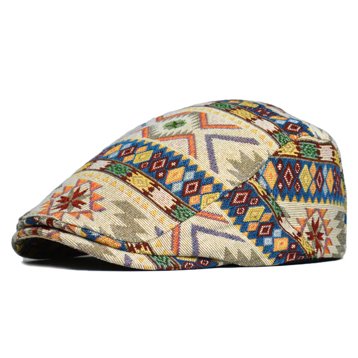 maisonnox® | Flat Cap met Vintage Print (TIJDELIJK 1+1 GRATIS!)