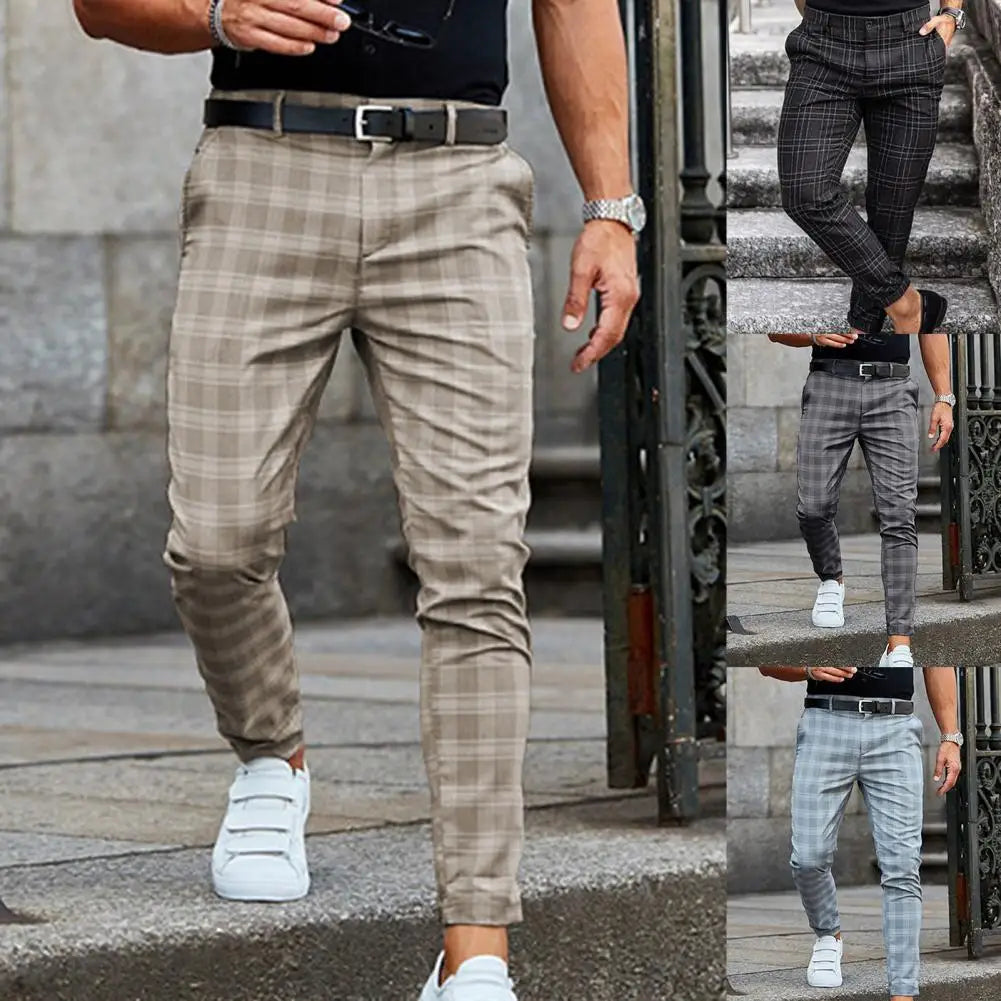 MaisonNox® | Casual Geruite Broek Voor Mannen
