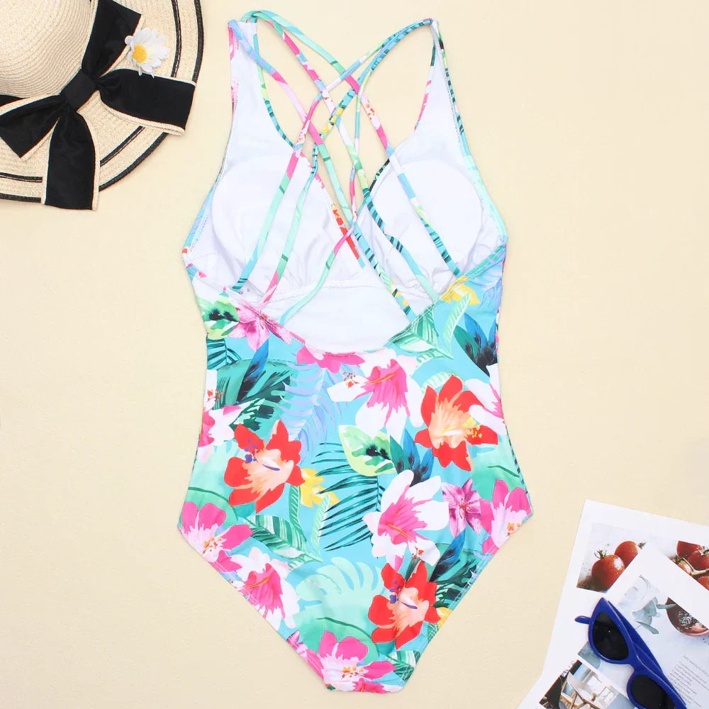 MaisonNox® | Zomerstrandbadpak Collo met V-hals