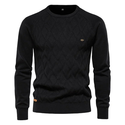 MaisonNox®| Herenpullover met Ruitpatroon